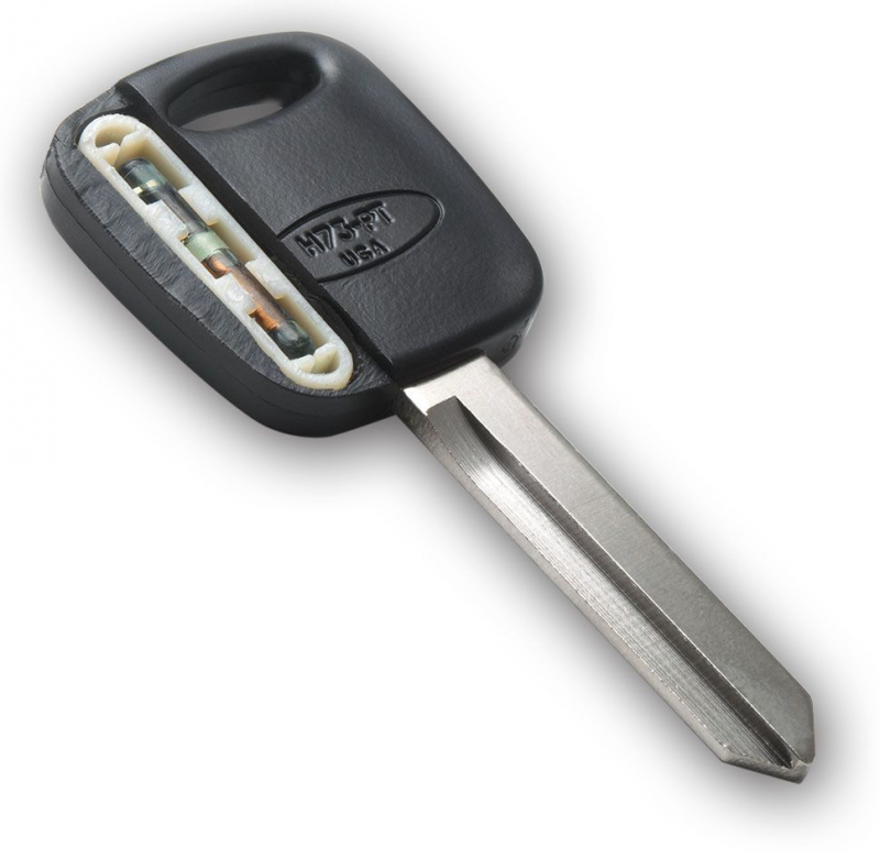 What is a transponder key?